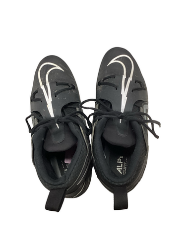 Used Nike ALPHA Adult FB Cleats Black Senior 11.5 11613-S000175406