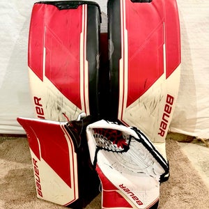Bauer Mach Regular Goalie Full Set Pro Stock
