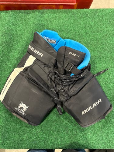 Black Bauer Prodigy GSX Hockey Goalie Pants (Used) | Youth Large/XL