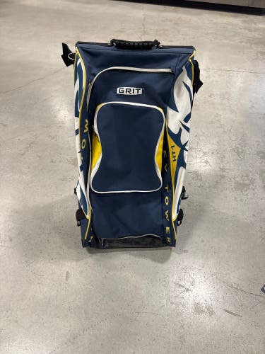 Navy & Yellow GRIT HT1 Tower Wheeled Bag (Used) | 33"