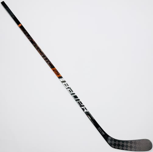 New Custom Black/Orange Bauer Supreme 2S Pro-LH-65-P92-Grip W/ Full Tactile-Intermediate