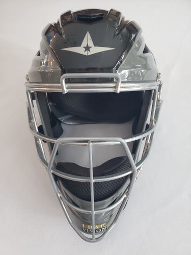 All-Star MVP2500 Catcher's Mask - Black/Silver