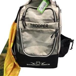 Used Dynamic Discs TROOPER Disc Golf Backpack Beige 11347-S000262264
