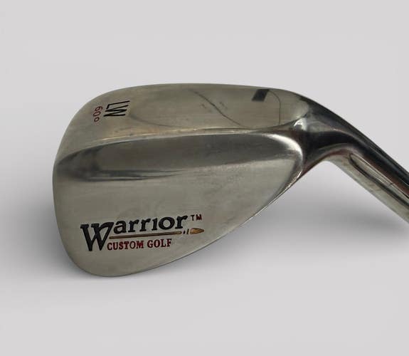 RH Warrior Custom Golf 60 Degree LW Lob Wedge Stiff Steel