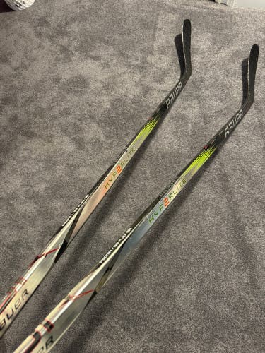 2 pack: Bauer Vapor Hyperlite 2 Left Hand P90TM 65 Flex Senior (Used) - Message for individual stick