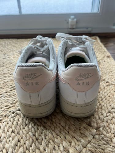 Pink Women's Size M 7.5 (W 8.5) Adult Nike Air Force 1 Shoes (Used)