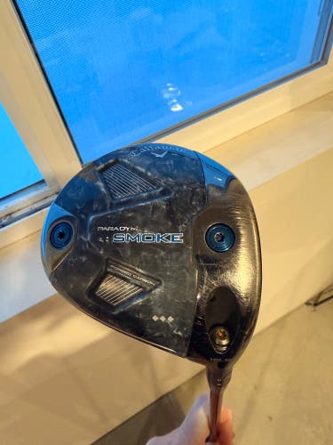 Unisex 2024 Callaway Paradym Ai Smoke TD Right Handed Driver Extra Stiff Flex 10.5 Loft (Used)
