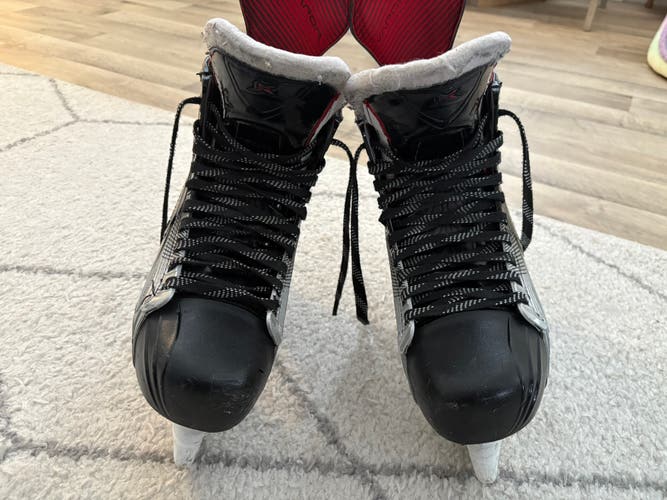 2015 Bauer Vapor 1X Hockey Skates Extra Wide Width Pro Stock 9 (Used)
