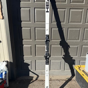 HEAD WC Rebels I.Race 215 cm Racing Skis With Bindings Max Din 18 (Used)