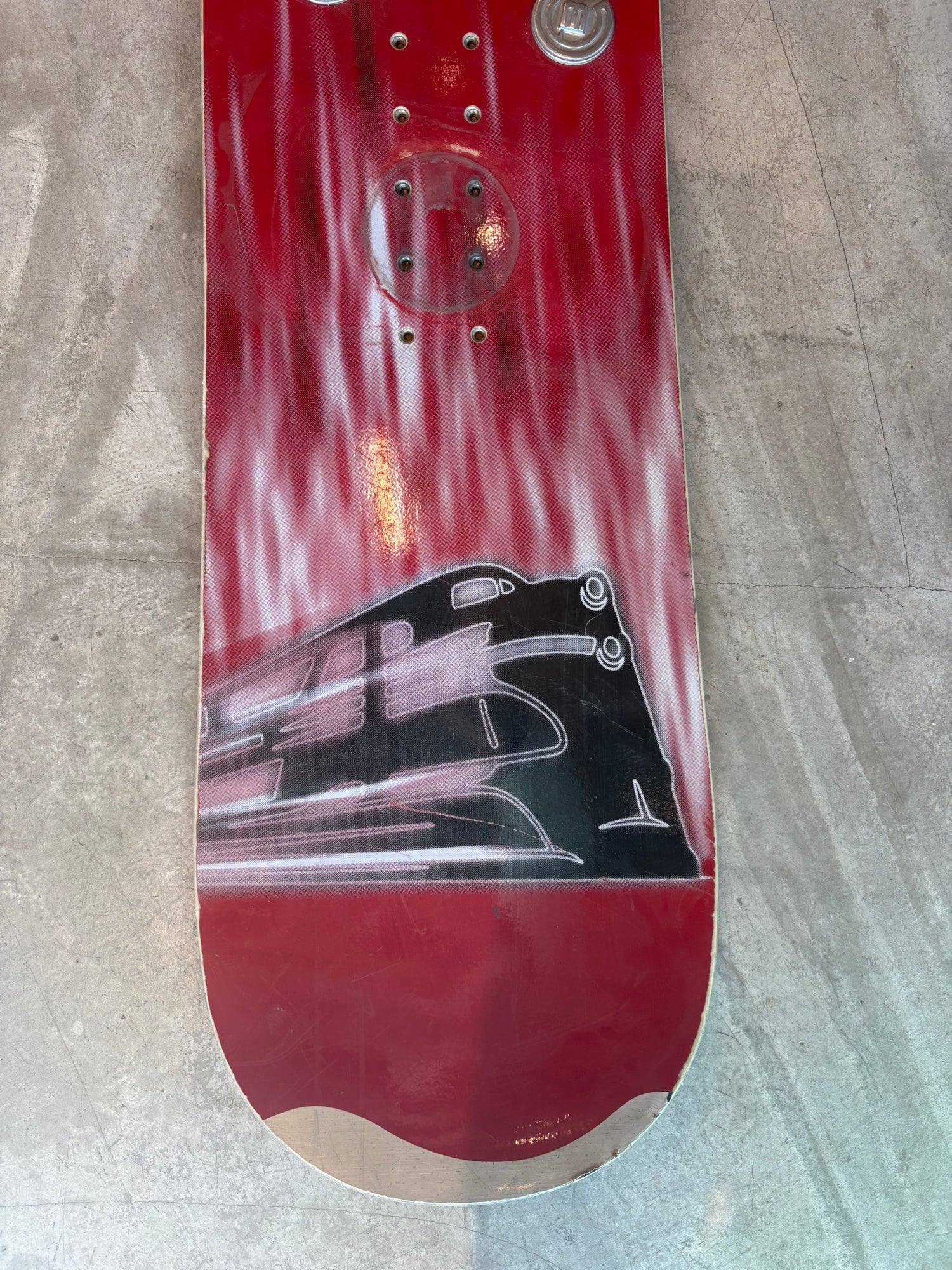 164cm Burton Twisted Snowboard W/ Salomon Force Bindings