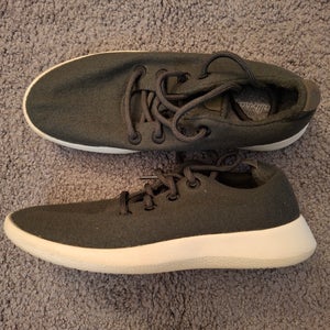 Allbirds Wool Runners Dark Gray Comfort Running Sneakers Men Sz 9