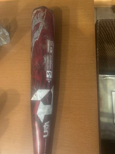 2023 DeMarini Voodoo One Alloy USABat Certified Bat (-5) 25 oz 30" (Used)