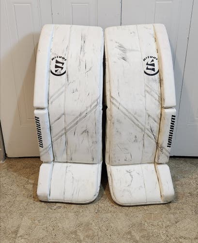 Used Warrior Rg5 32+1INT Goalie Leg Pads