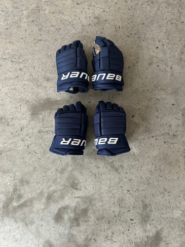 Bauer 4-Roll Pro Gloves 15" (Used)