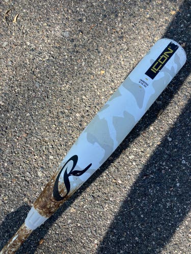 2025 Rawlings Icon Composite Bat USSSA Certified (-10) Composite 20 oz 30" (Used)