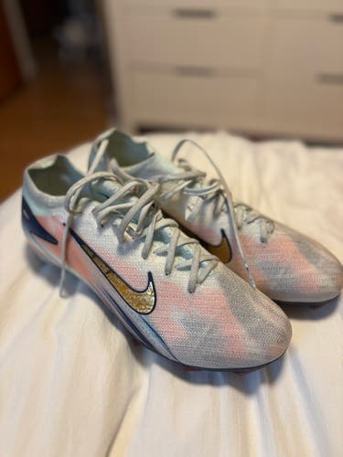 Blue Men's Size M 8.0 (W 9.0) Nike Vapor Molded Cleats Cleats (New)