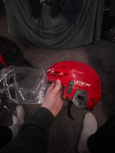 Medium CCM Tacks 710 Helmet (Used)