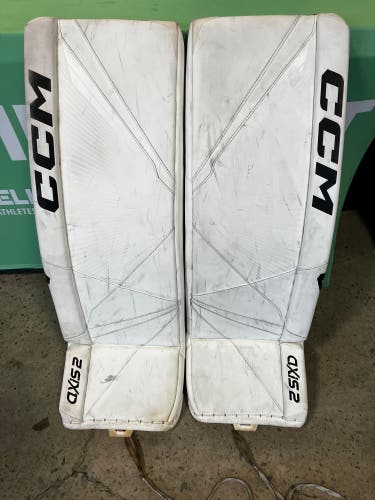 CCM Axis 2 Goalie Leg Pads | 34+2