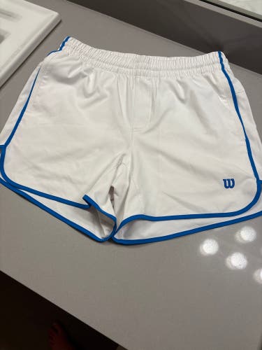 White Small Men's Wilson Shorts (Used)