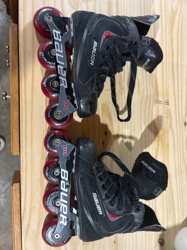 Junior Bauer Regular Width Size 1 Inline Skates