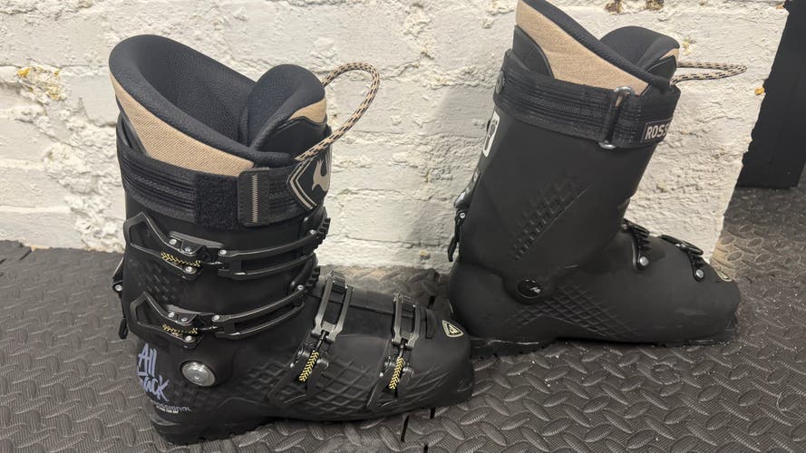 Mondo 27 & 27.5 Unisex Rossignol Alpine Touring Alltrack Pro 100W Ski Boots Medium Flex (New)