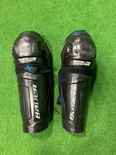 Intermediate Bauer X Shin Pads 13" (Used)