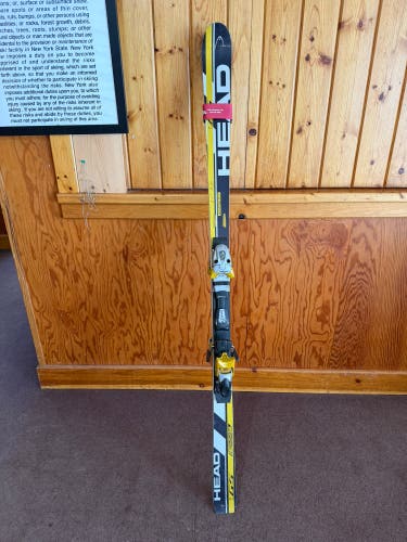 Unisex HEAD i.GSRD Team 170 cm Racing Skis With Bindings Max Din 17 (Used)