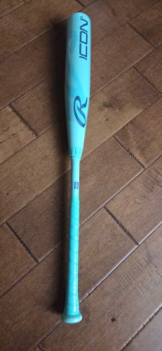 2025 Rawlings Icon USSSA Certified Bat (-10) 20 oz 30" (New)