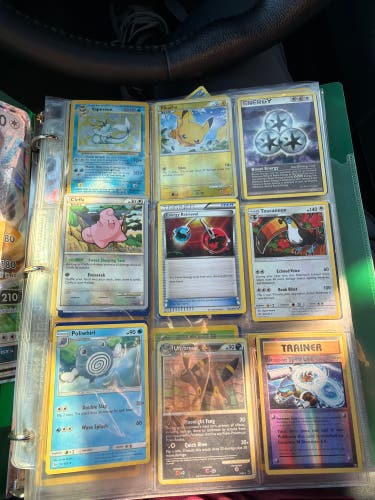 Used Pokémon first edition cards