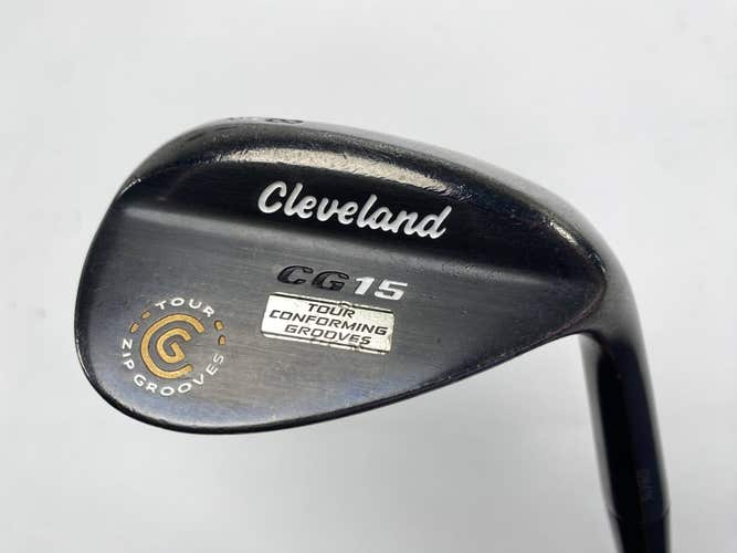 Cleveland CG15 DSG Oil Can Wedge 58* 12 Bounce Traction Wedge Steel Mens RH