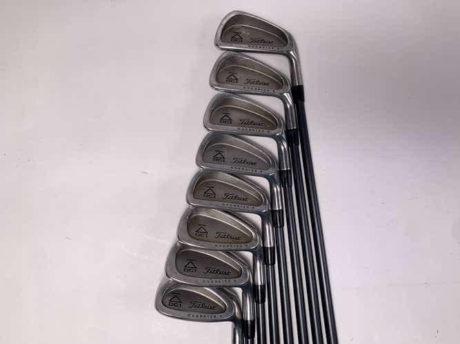 Titleist DCI Black Oversize + Iron Set 3-PW Select Regular Graphite Mens RH