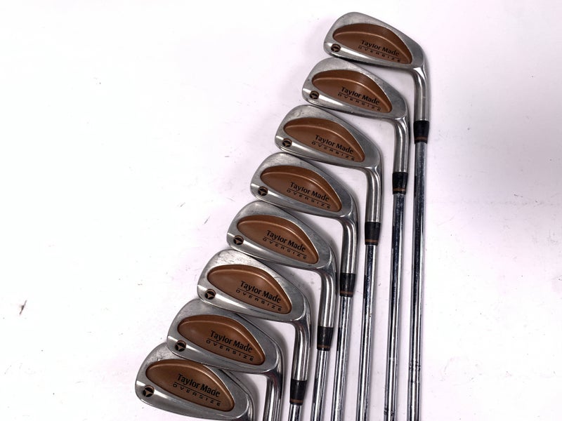 TaylorMade Burner Oversize Iron Set 3-PW True Temper Dynalite Stiff Mens RH