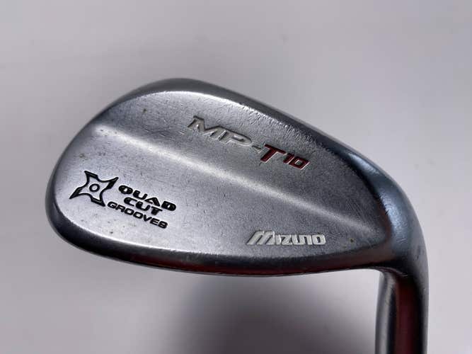 Mizuno MP T 10 White Satin Chrome Wedge 56* 10 True Temper DG Wedge Mens RH