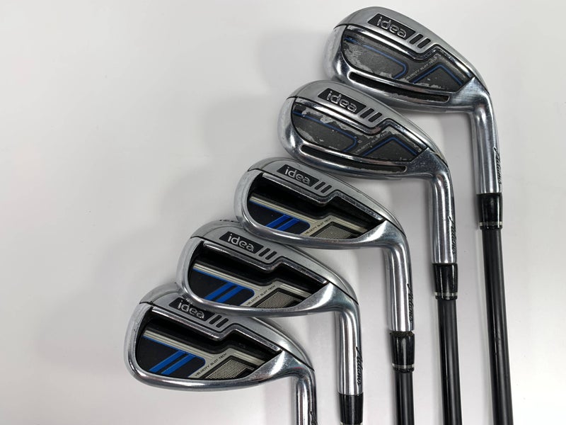 Adams Idea Womens 2014 Iron Set 6-PW Bassara 60x5ct 60g Regular Mens RH