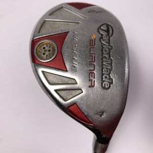 TaylorMade Burner Rescue 4 Hybrid 22* REAX SuperFast 65g Stiff RH Oversize Grip