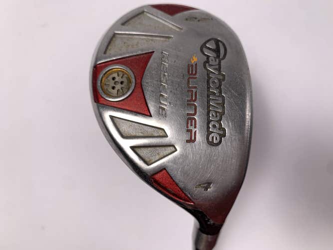 TaylorMade Burner Rescue 4 Hybrid 22* REAX SuperFast 65g Stiff RH Oversize Grip
