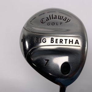 Callaway 2004 Big Bertha 7 Fairway Wood 21* Big Bertha Gems 55 Ladies Women's RH