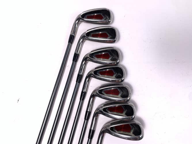 TaylorMade Burner Superlaunch Iron Set 6-PW+GW+SW Fujikura Motore Senior LH