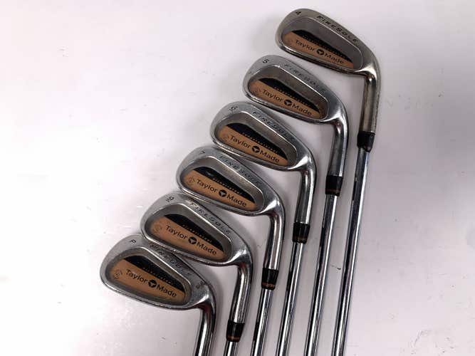 TaylorMade Firesole Iron Set 4-PW Precision Rifle S-90 Stiff RH-Missing 8 Iron