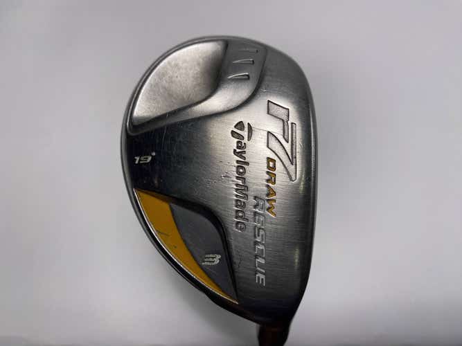 TaylorMade R7 Draw 3 Hybrid 19* REAX 55g Regular Graphite Mens RH