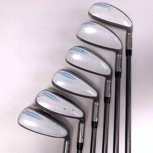 Tour Edge Bazooka Platinum Iron-Wood Iron Set 7-PW+GW+SW 62g Ladies RH