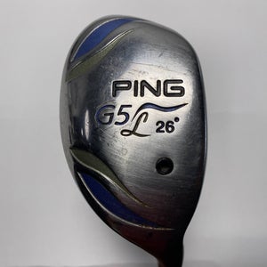 Ping G5 Ladies 4 Hybrid 26* ULT50 H Ladies Graphite Womens RH