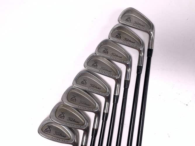 Titleist DCI Black Oversize + Iron Set 3-PW Tri-Spec OS+ DCI Regular Graphite RH