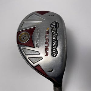 TaylorMade Burner Rescue 3 Hybrid 19* REAX SuperFast 65g Stiff Graphite Mens RH