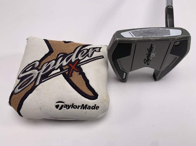 TaylorMade Spider SR Flow Neck Putter 35" SuperStroke Pistol GTR 1.0 Mens RH HC