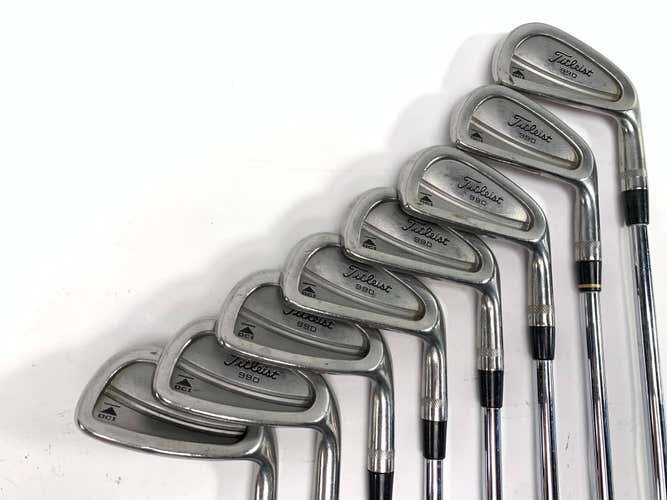 Titleist DCI 990 Iron Set 3-PW True Temper Dynamic Gold S300 Stiff Steel Mens RH