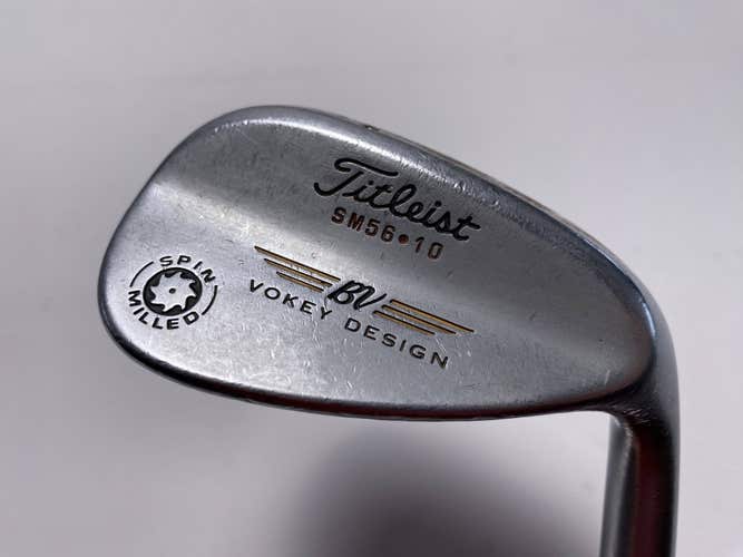 Titleist Vokey Spin Milled Sand Wedge SW 56* 10 True Temper DG Wedge Mens RH
