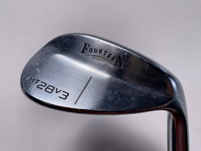 Fourteen MT-28 V3 Nickel Chrome Lob Wedge LW 58* 8 Fujikura 270 i Mens RH