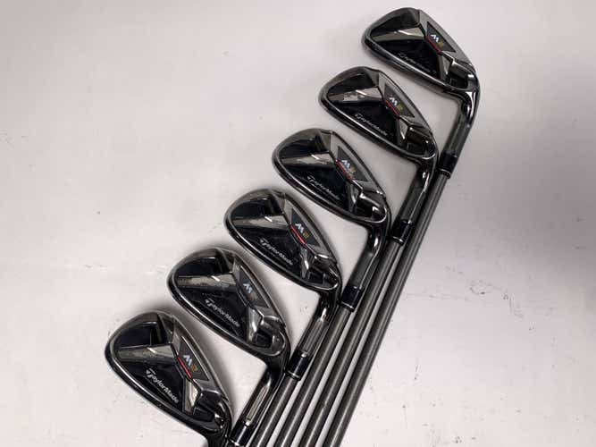 TaylorMade M2 Iron Set 6-PW+GW AeroTech SteelFiber i80 Senior Graphite Mens RH