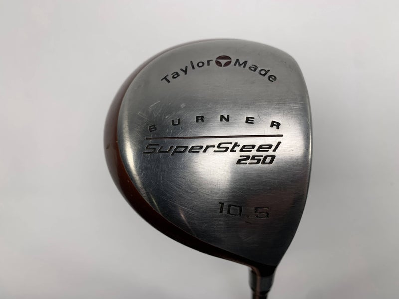 TaylorMade Supersteel 250 Driver 10.5* Bubble R-80 80g Regular Graphite Mens RH
